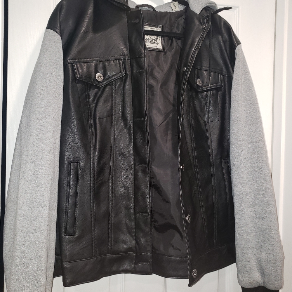 Plus Size Levis Hooded Baller Jacket